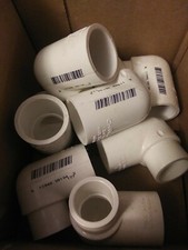 Lot of 8 Charlotte Pipe Schedule 40 3/4 in. Slip x 1/2 in. Dia. Slip PVC 90 BB 