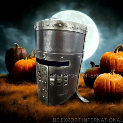 Helm Van De Middeleeuwse Ridder Vector Illustratie - Illustration of
