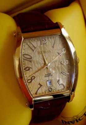 New Rare Vintage INVICTA 9882 SIGNATURE GOLD QUARTZ Watch  display picture 1