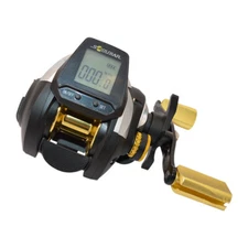 6.3:1 High Speed Baitcasting Fishing Reel 4+1BB with Line Counter Digital