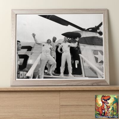 Apollo 8 Prime Crew: professionelles Foto 10''x8''