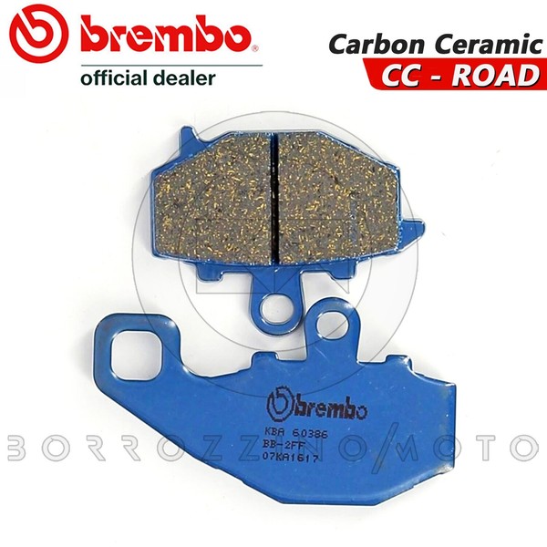 BremsbelÄGe Hinten Brembo Kohlenstoff 07KA1617 Kawasaki Versys 650-ABS 2008-image