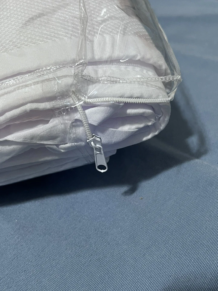 Forro de cuna de malla blanca transpirable para bebé - Cunas pizarras de 4 lados o cunas de espalda lisa Foto 3 de 3