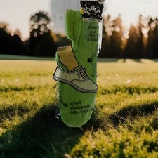 VTG Women's Lady Jam Green Socks Acrylic Blend Roll 80's 90's 8.5-11 USA