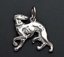 Pendentif PETIT LEVRIER ITALIEN  "P L I" - Pendant ITALIAN GREYHOUND DOG