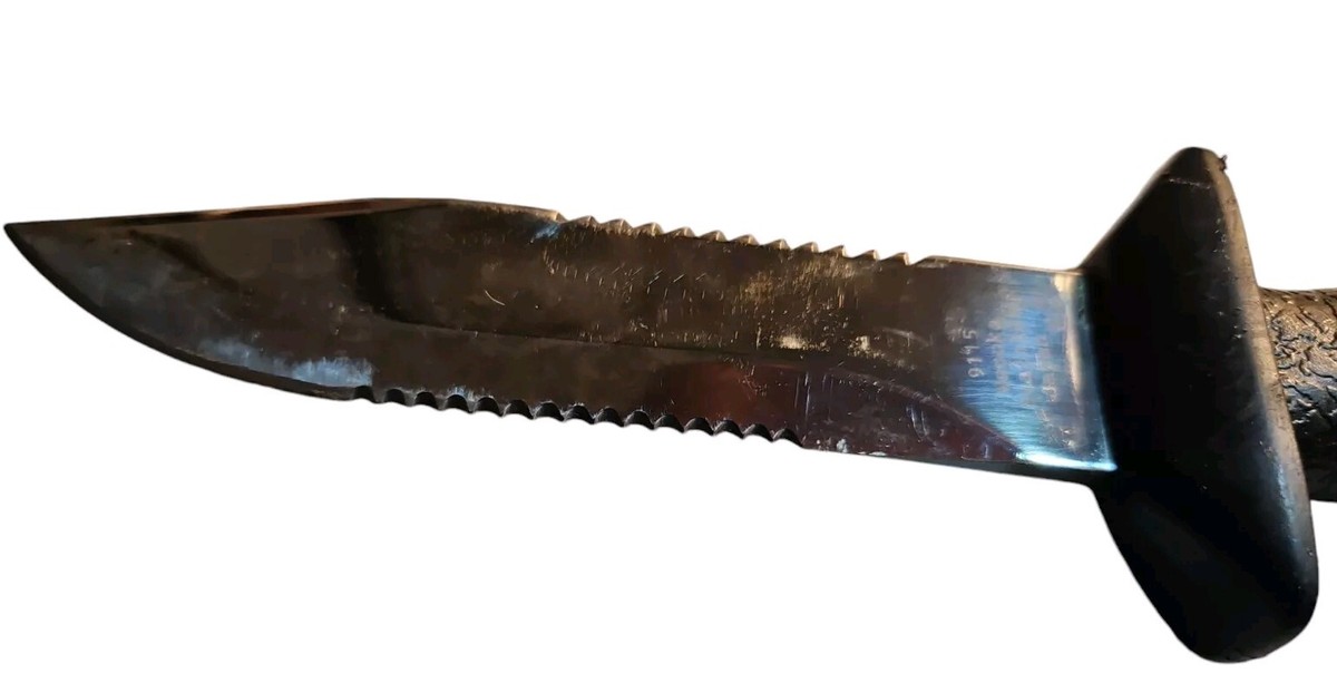 Wenoka 9115 Vintage Stainless Steel Diving Dive Scuba Knife Japan