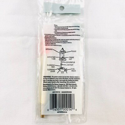 New Coleman 200A Lantern Generator -- PARTS Fits 200, 202