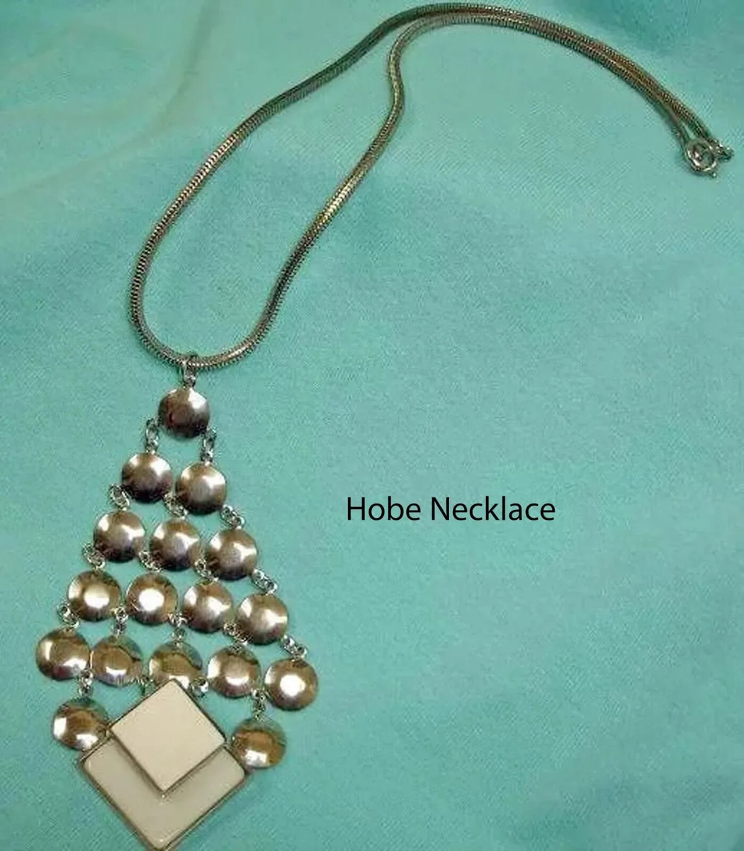 RETRO Vintage Hobe Modernist Necklace - Hobe Jewelry View 2