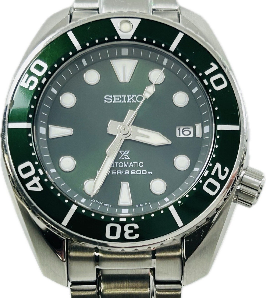 【luck】SEIKO PROSPEX SBDC081 6R35-00A0 Seiko Prospex Diver Scuba Sumo 6R35-00A0 SBDC081 Mens Watch