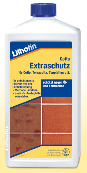 Lithofin Extraschutz Cotto 5 Liter FüR Cotto, Terracotta, Tonplatten U.ä.-image