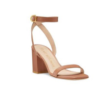 Stuart Weitzman Nearlybare Sandal Tan Size 10 240387