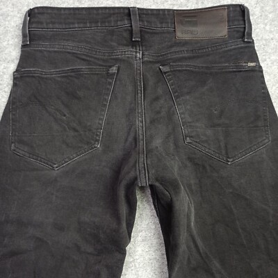 G-Star RAW 3301-Straight-Tapered Mens Jeans W29 L32 Black