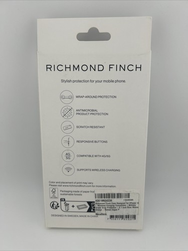 Richmond And Finch iPhone 14 Phone Case - Blue - Picture 3 of 3