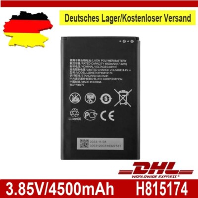 Ersatzakku LI3945T44P4H815174 für ZTE MU5001 5G TelstraPortable WiFi Router AKK
