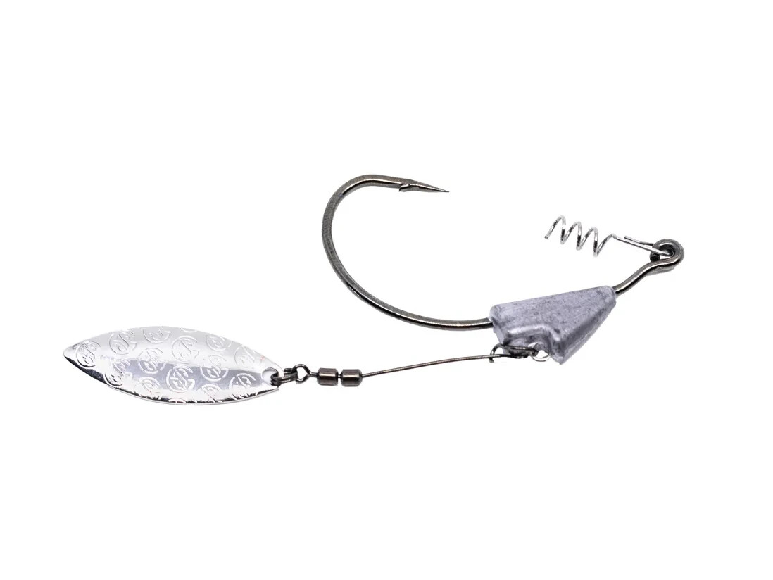 Googan Green Series 1/4 Oz Weighted Underspin Fish Hooks Size 5/0 Black Nickel Googan Green Series 1/4 Oz Weighted Underspin Fish Hooks Size 5/0 Black Nickel