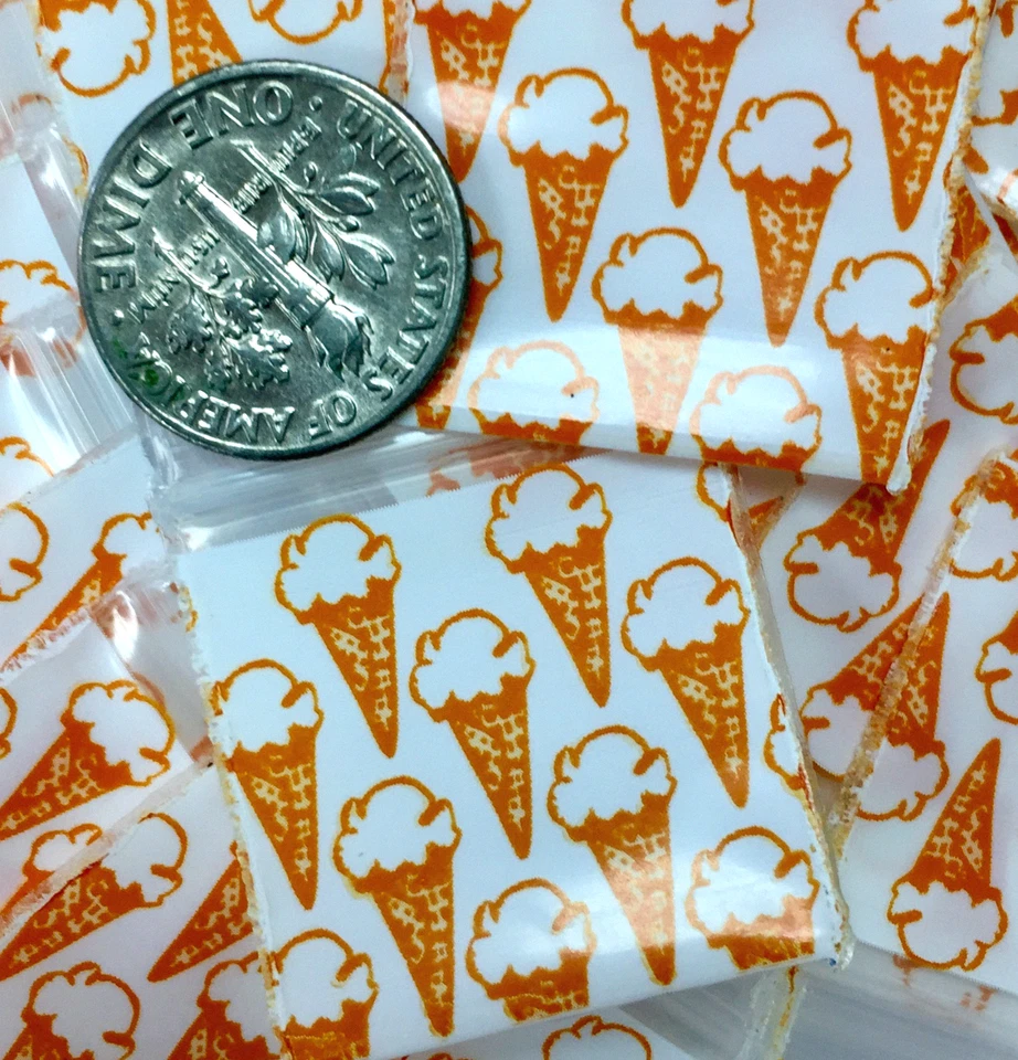 BaggiesSince1987 - 1010 ZipSeal Bags METALLIC P 25Design Mixed 1000, 👀Details🔽 - Image 2 of 4