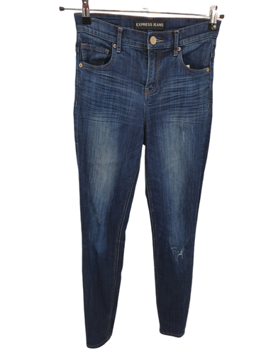 Express Jeggings Jeans Womens 2 High 