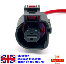 1 Pin Connector Plug 1K0973751 1K0 973 751 Starter Fits VW, AUDI, Skoda & Seat