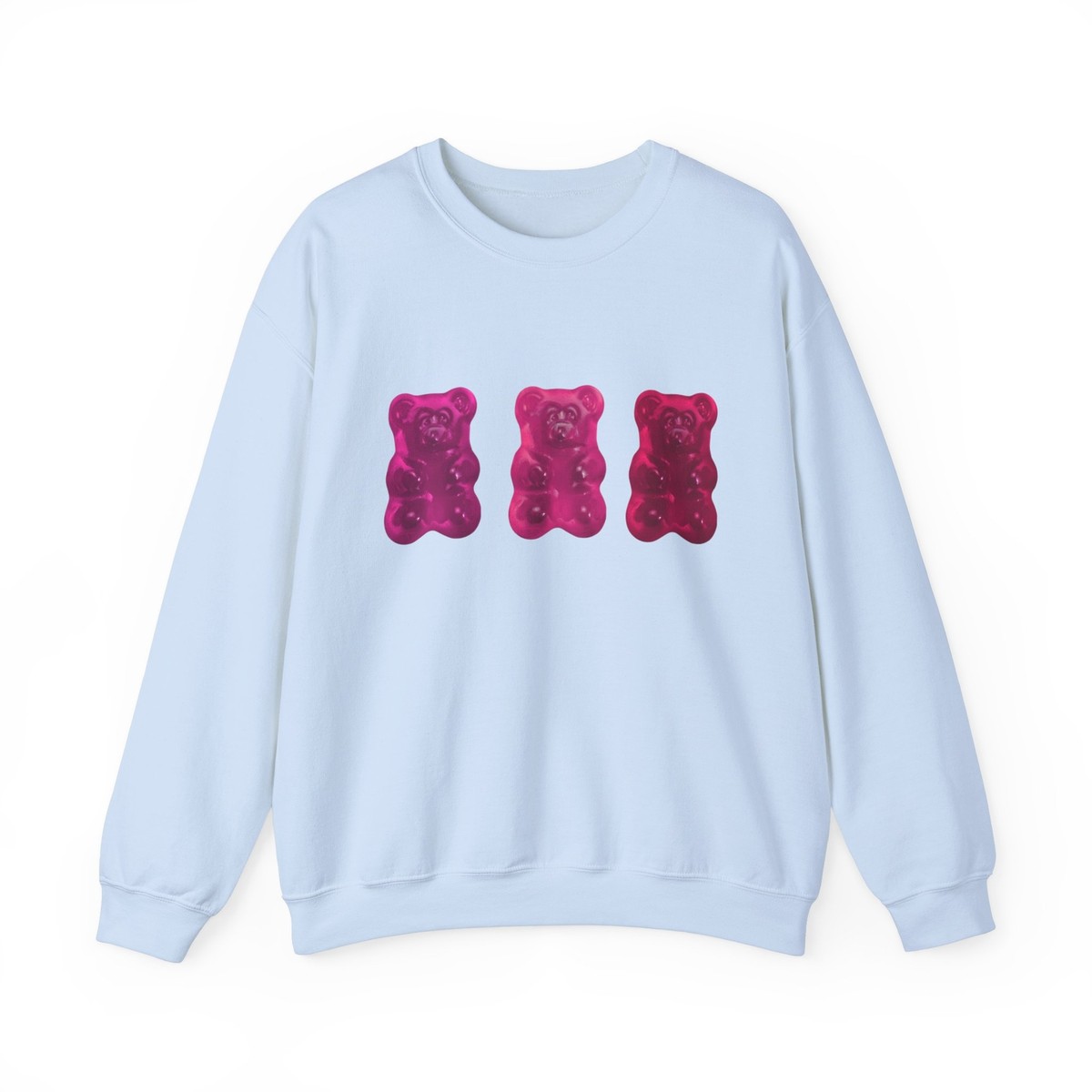 Y2K Aesthetic, Gummy Bear Crewneck Sweatshirt