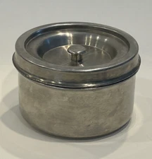 Vintage Vollrath Stainless Steel Vacuum Double Wall  Bowl & Lid  #46618 & #46631