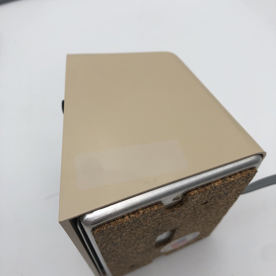 Vintage ITT Orator Telephone Phone Desk speaker Speakerphone Tan