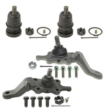 Moog 2 Upper and 2 Lower Ball Joints Kit For Toyota 4Runner Sequoia Tundra