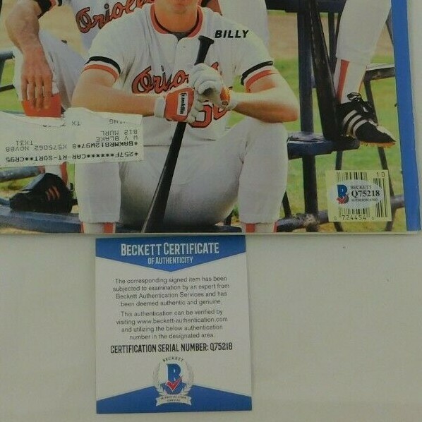 Cal Ripken Jr Signed Sports Illustrated Cover 3.9.87 MLB HOF