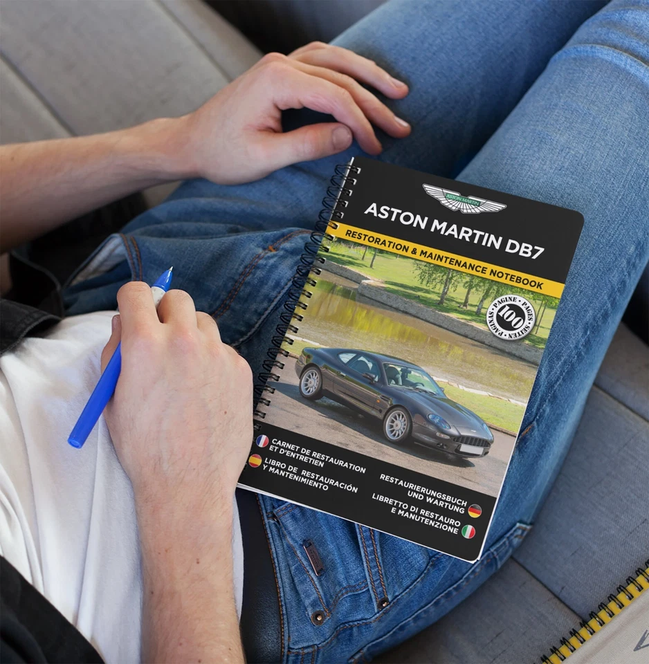 ASTON MARTIN DB7 : Libretto Di Restauro E Manutenzione - CONSEGNA GRATUITA - Immagine 2 di 4