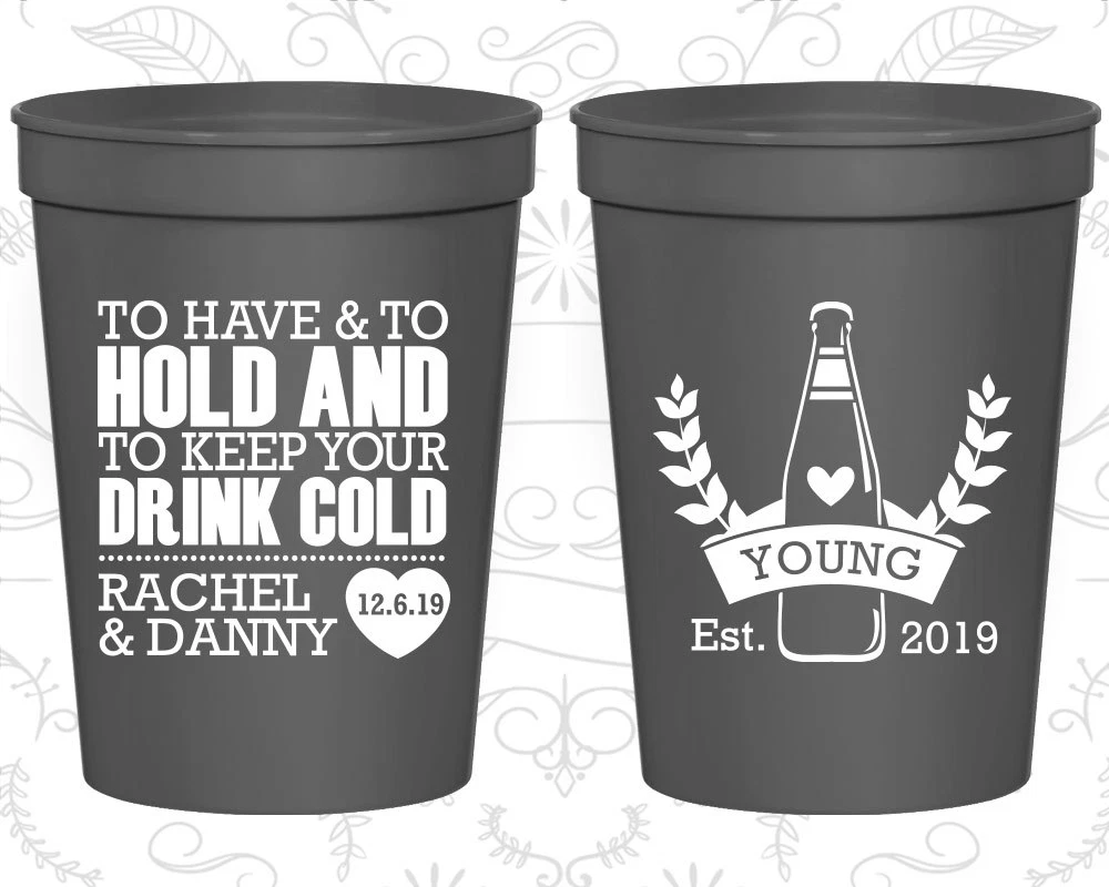 Plastic cups for wedding deals