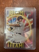 2022 Topps Stadium Club Chrome Wave Refractor-JUAN SOTO Beam Team BT-4-PADRES