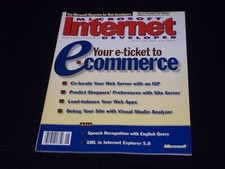 1999 JUNE MICROSOFT INTERNET DEVELOPER MAGAZINE - E-COMMERCE COVER - H 2150