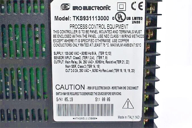 ERO ELECTRONIC TKS931113000 Temperature Controller - Image 2 of 4
