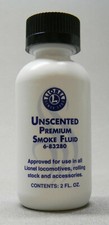 LIONEL PREMIUM UNSCENTED SMOKE FLUID 2 OZ ste...