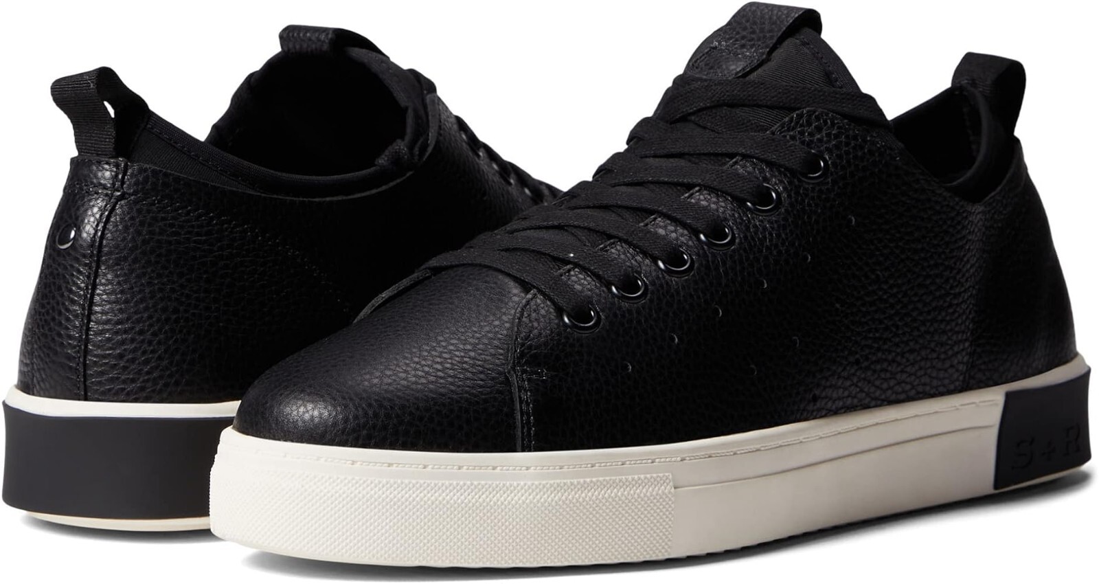 SAOLA Sneakers stringate da uomo Strauss + Ramm in pelle nuove di zecca taglia 10M