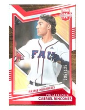 2022 Panini Elite Extra Edition [Prime Numbers A] #93 Gabriel Rincones 095/125