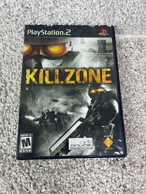 Sony PlayStation 2 Guerilla Games Kill Zone Online Multiplayer Rated M Untested