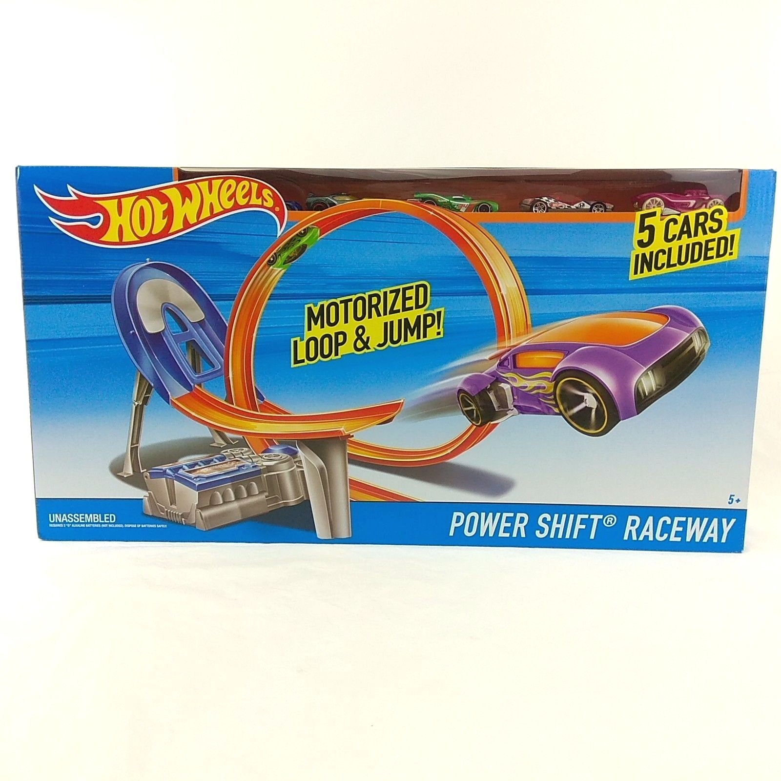 hot wheels loop and jump