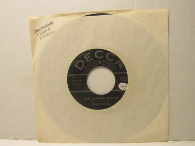 Bob Beckham   Your Sweet Love / Just As Much As Ever - 1959 - COUNTRY