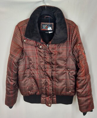 0 exposure fleece lined women's size.Large Jacket w/ribbed wrist and waste Hh13