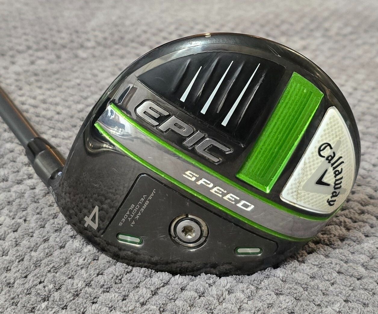 Callaway Epic Speed 4 Fairway Wood with HZRDUS Smoke Regular Flex Shaft