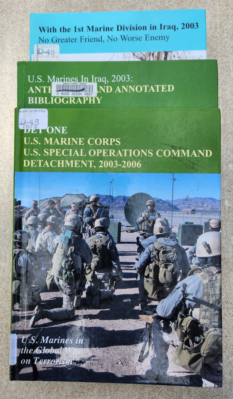 29 US Marine Corps History Books From Library Document Collection. USMC