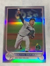 2022 Topps Chrome NPB Refractor Yasuhiro Ogawa #24 Tokyo Yakult Swallows