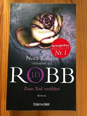 Nora Roberts als J.D. Robb ''Zum Tod verführt'', sehr guter Zustand !!!! 