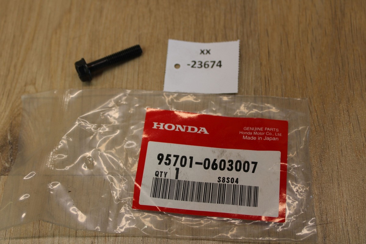 Honda 95701-0603007 Bolt Flange 6x30 NOS NEU genuine xx23674 | eBay