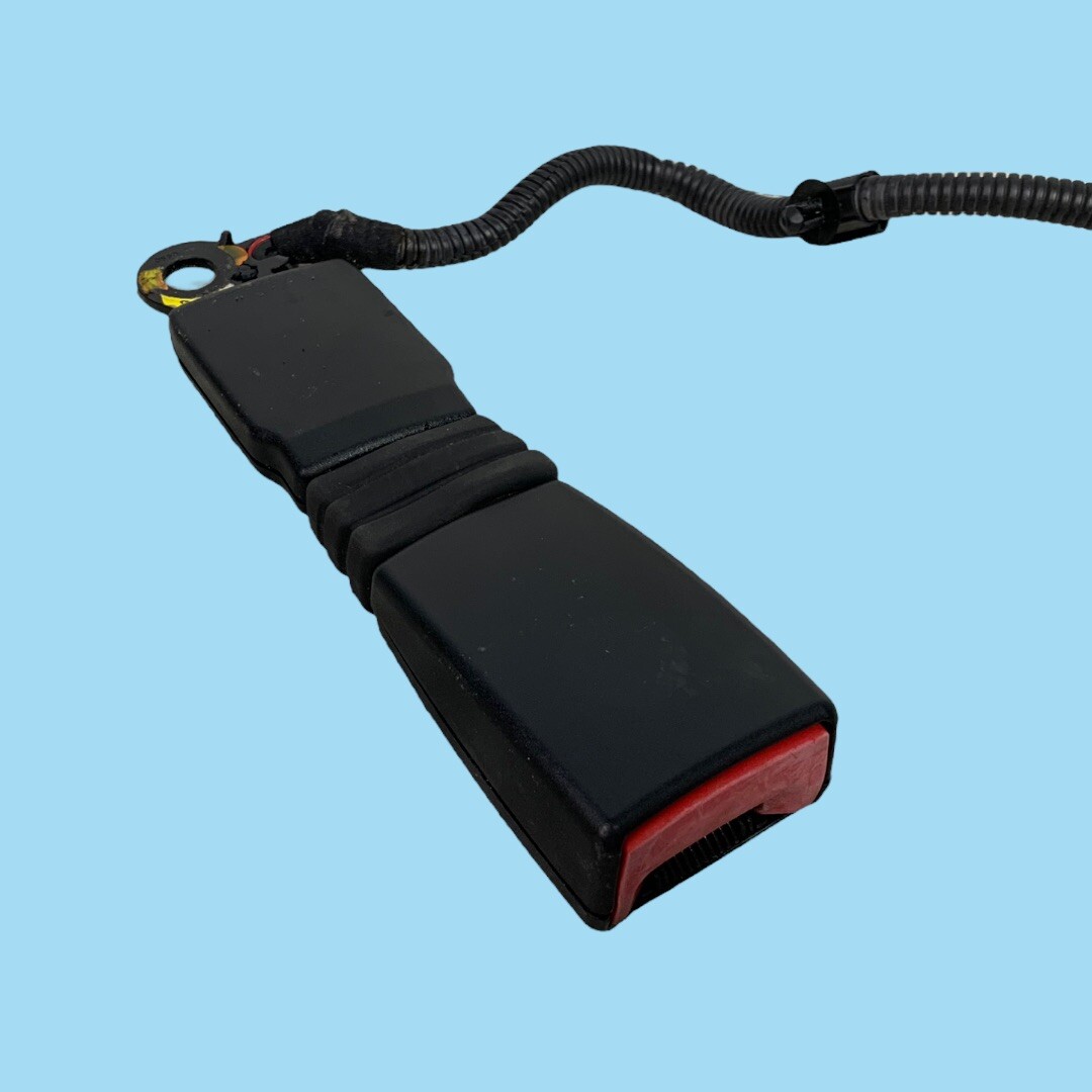Front Right Seat Belt Buckle Black OEM 06-12 Bentley Continental Flying Spur