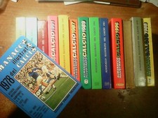 ' ALMANACCO ILLUSTRATO DEL CALCIO ' : BLOCCO DI 10 ALMANACCHI  DAL 1979 !
