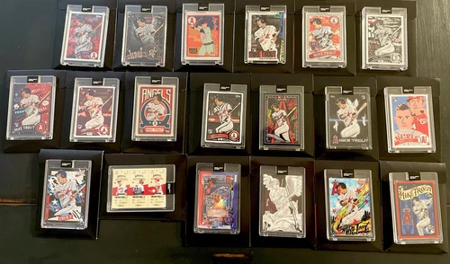 Topps PROJECT 2020 - Mike Trout 19 Card Partial Set #35-400 
