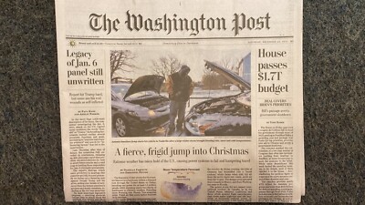 The Washington Post Saturday December 24 2022
