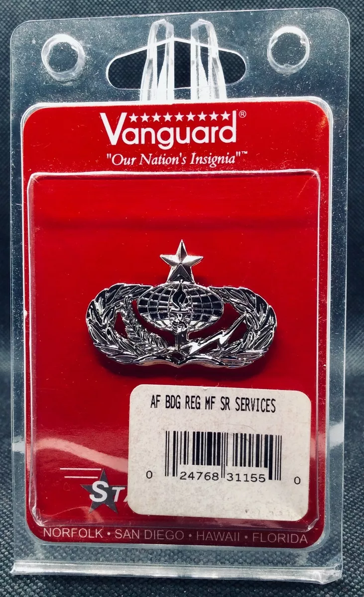 USAF Badges Poster – Vanguard Industries