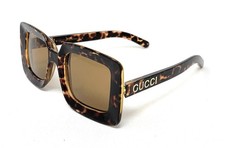 GUCCI Women's Sunglasses GG1718S 002 Havana Brown Square 51mm